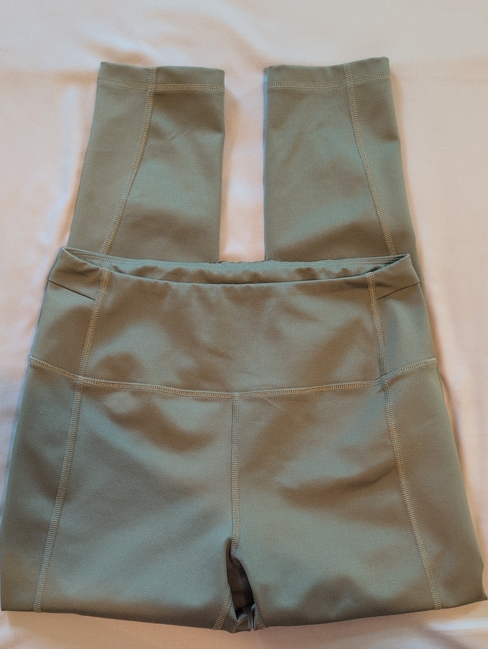 High-Waist Olive Green Legging By COREIO